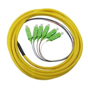 6F Fanout Single Mode Fiber Pigtails